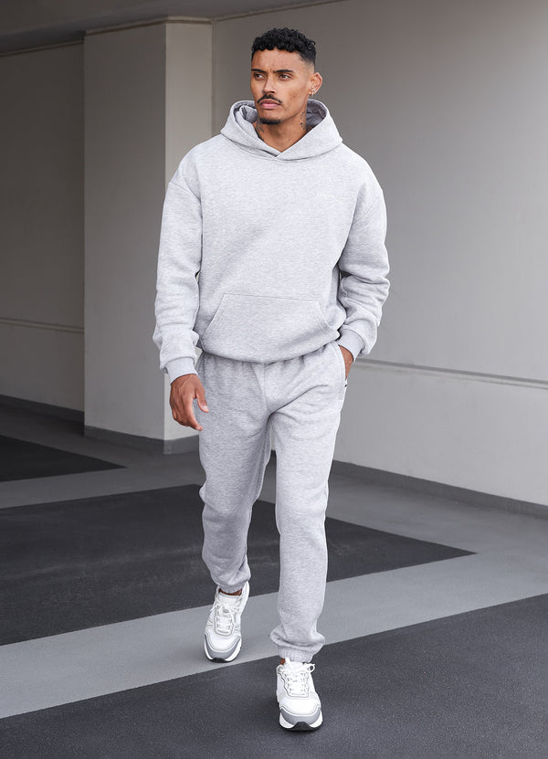 Gym King Established Jogger - Light Grey Marl