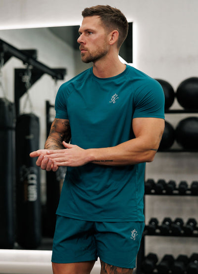 Gym King Energy Tee - Deep Pine