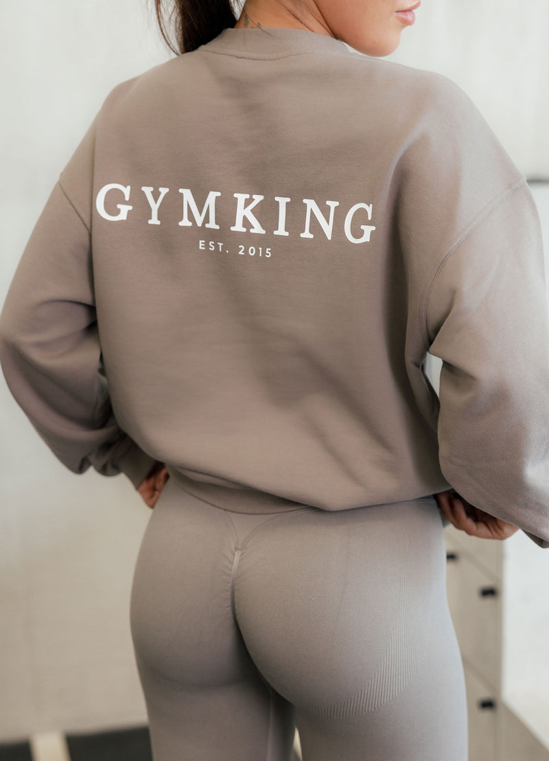 Gym King Established Crew - Truffle