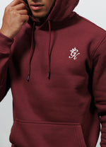 Gym King Fundamental Hood Tracksuit - Burgundy