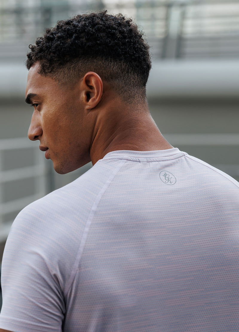 Gym King Energy Grindle Tee - Dusky Lilac Grindle