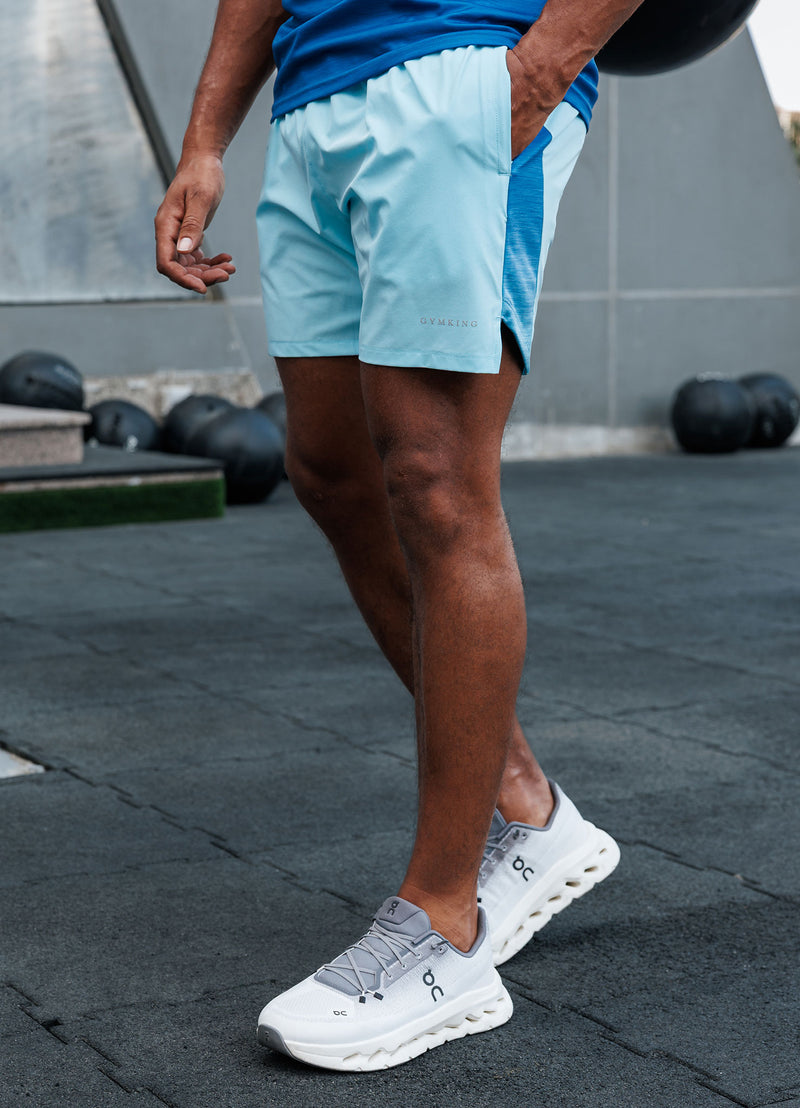 Gym King Ombre Space Dye Short - Capri Blue/Ocean Breeze