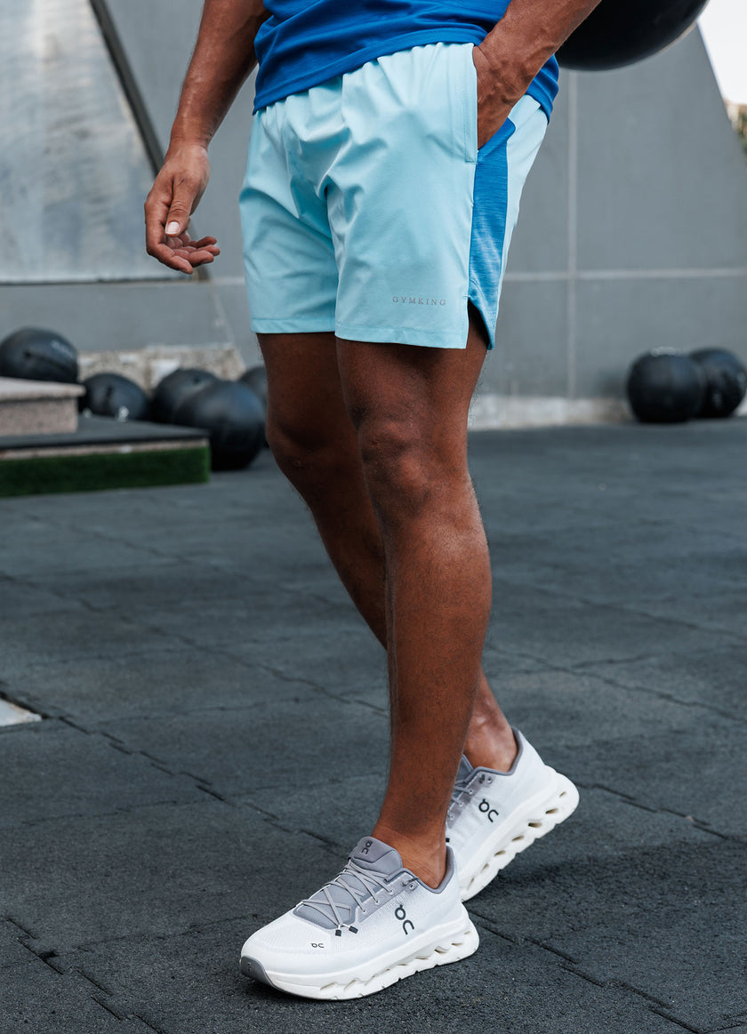Gym King Ombre Space Dye Short - Capri Blue/Ocean Breeze