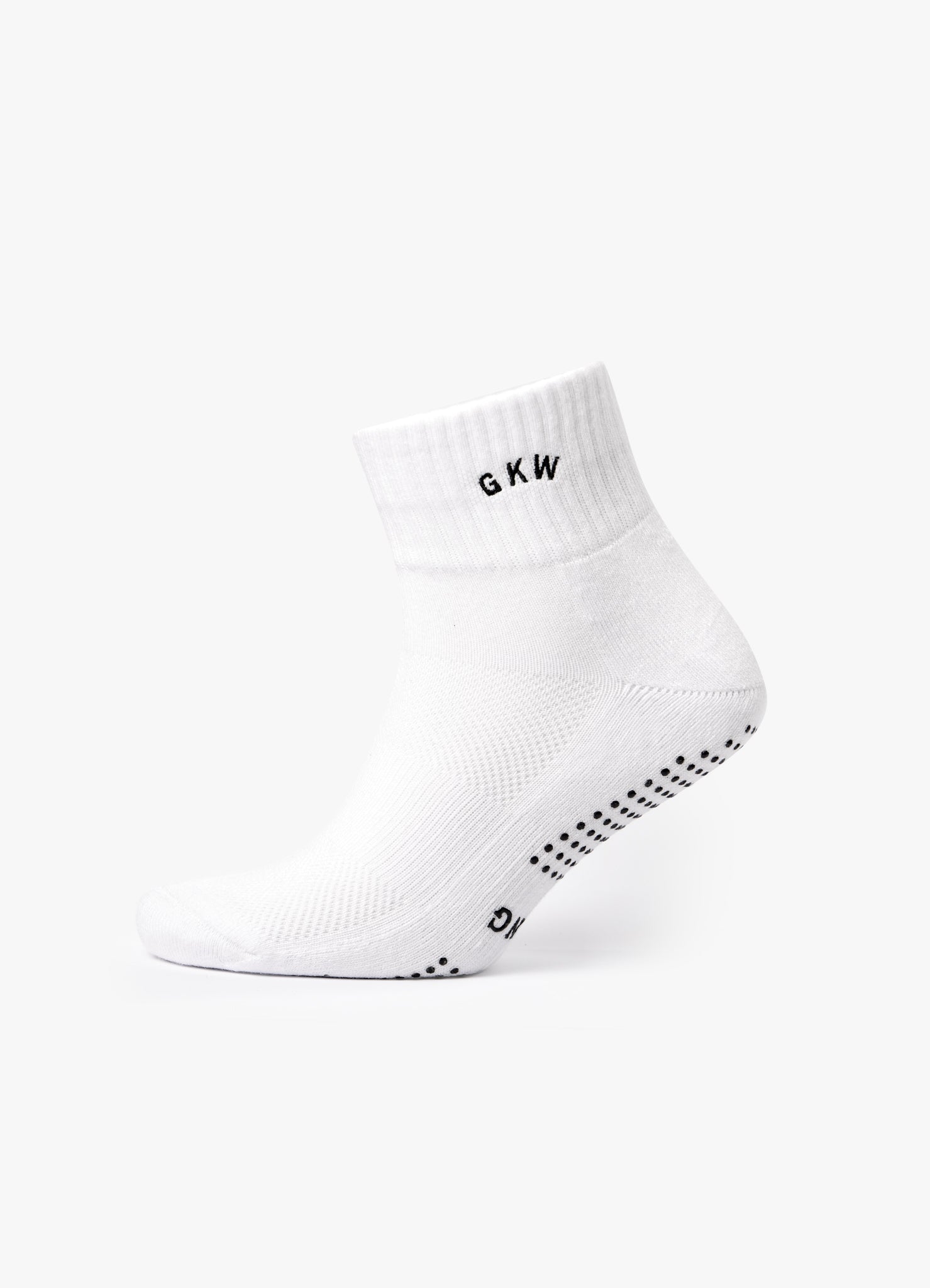 GKW Pilates Grip Sock (2PK) - White