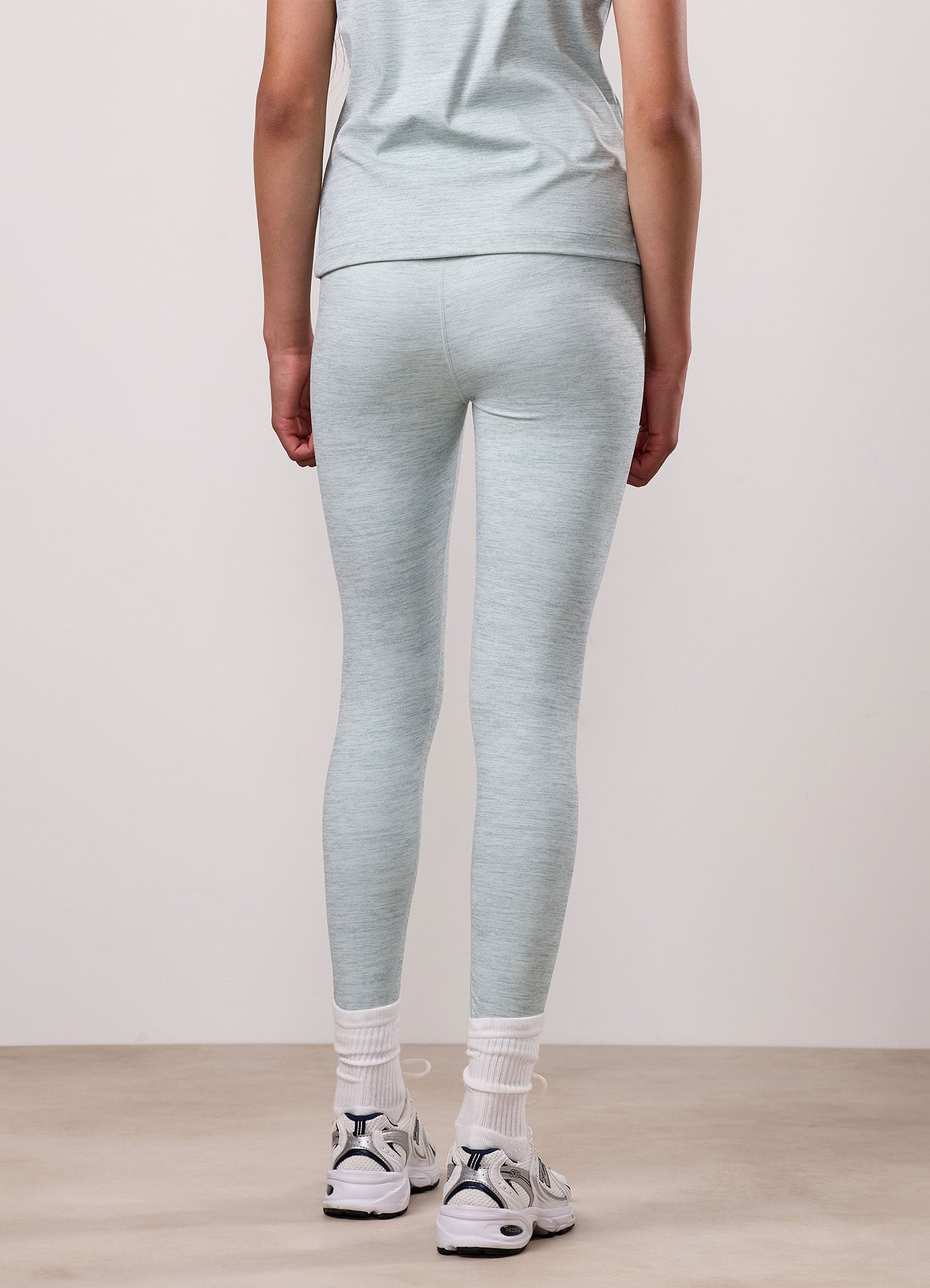 Gym King Kids 365 Legging - Green Mist Grindle