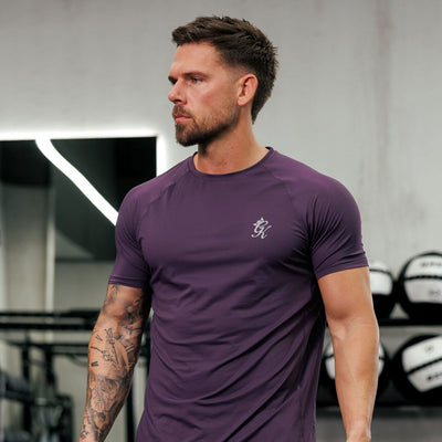 Gym King Energy Tee - Deep Purple