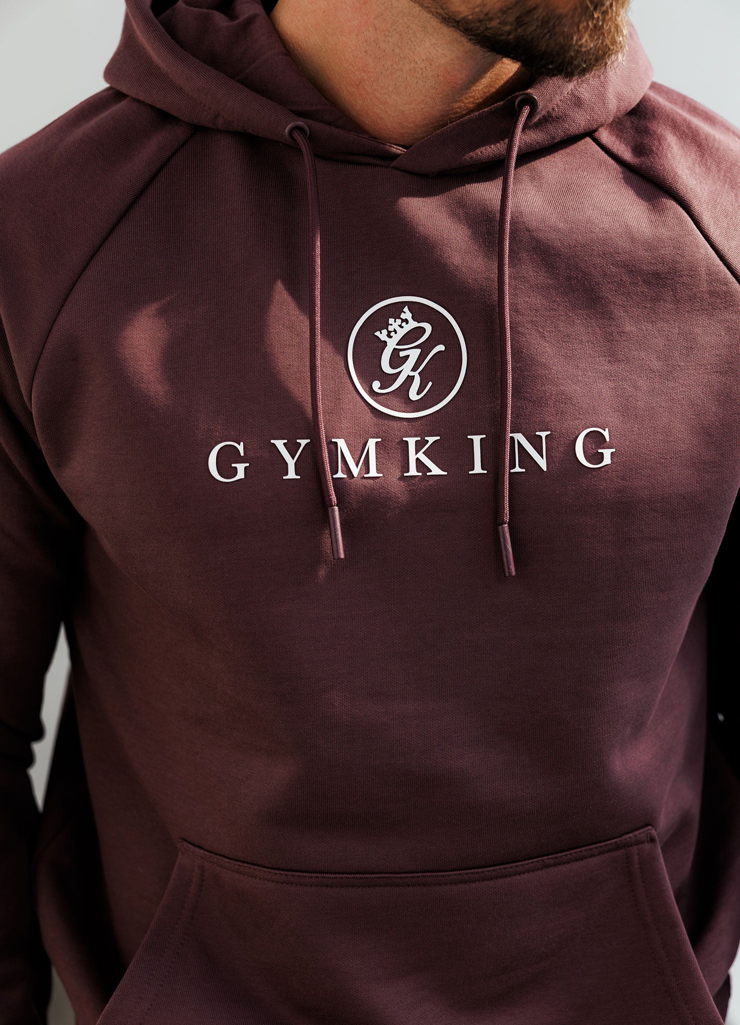 Gym King Pro Hoodie - Deep Plum