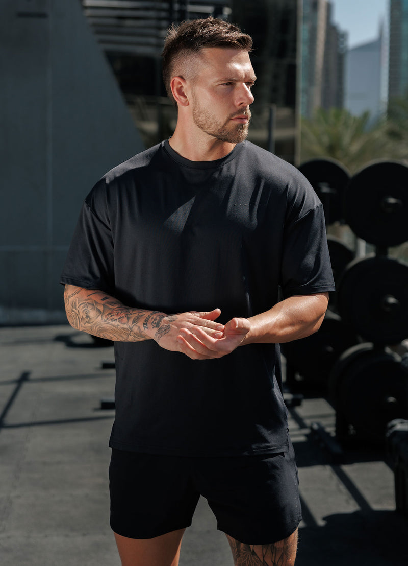 Gym King Purpose Tee - Black