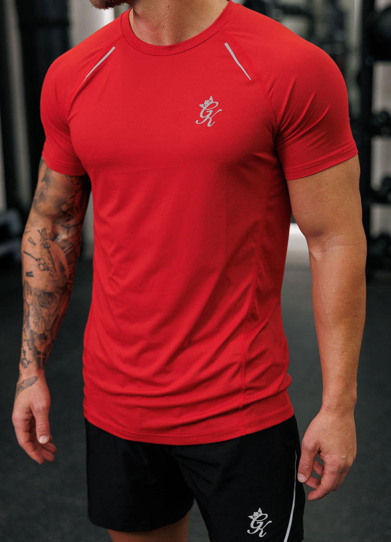 Gym King Flex 2.0 Tee - True Red