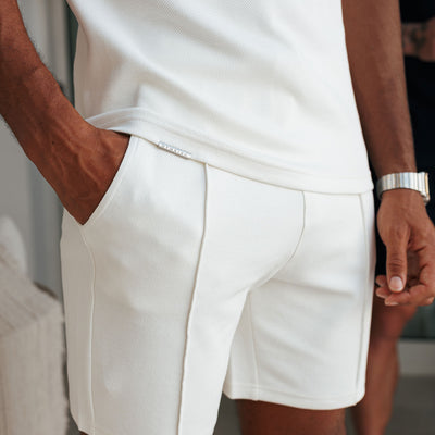 Gym King Portals Texture Short - Cream