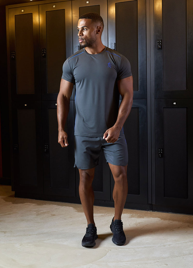 Gym King Flex Short - Oyster Grey