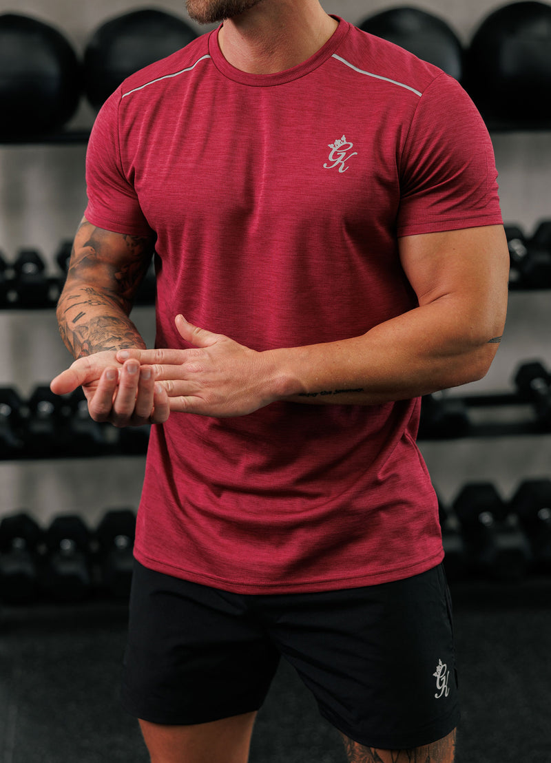 Gym King Element Tee - Mulberry