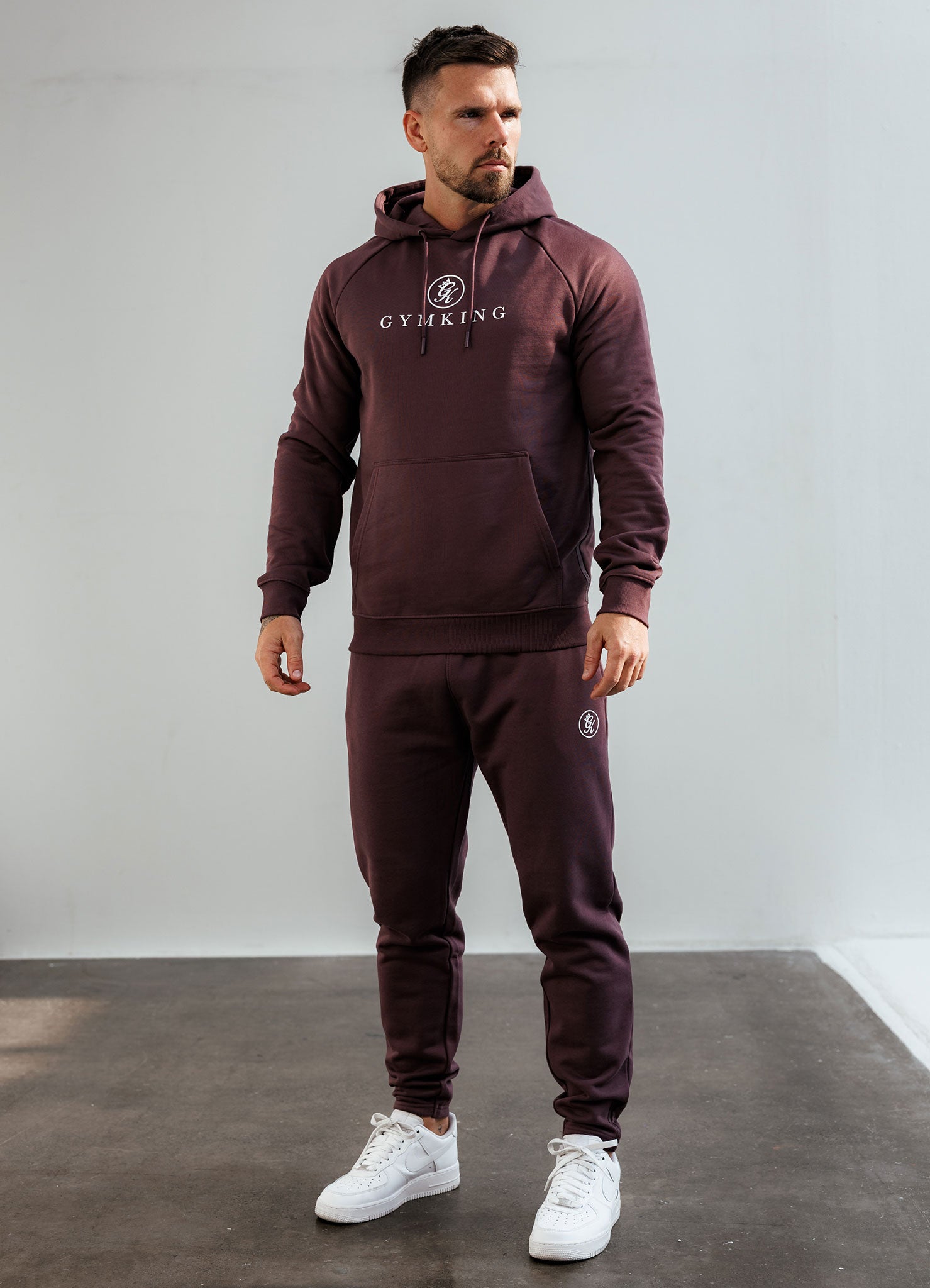 Gym King Pro Hood - Deep Plum