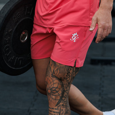 Gym King Energy 6" Short - Coral