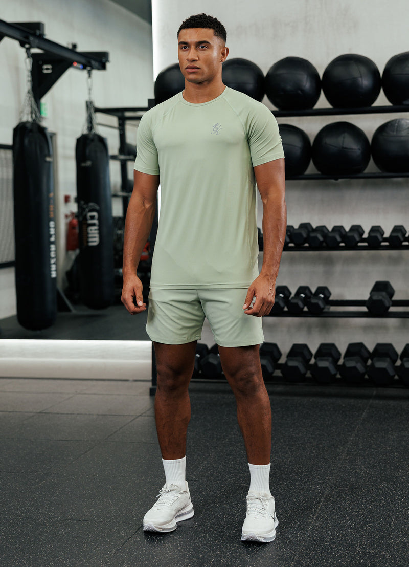 Gym King Energy Tee - Washed Sage