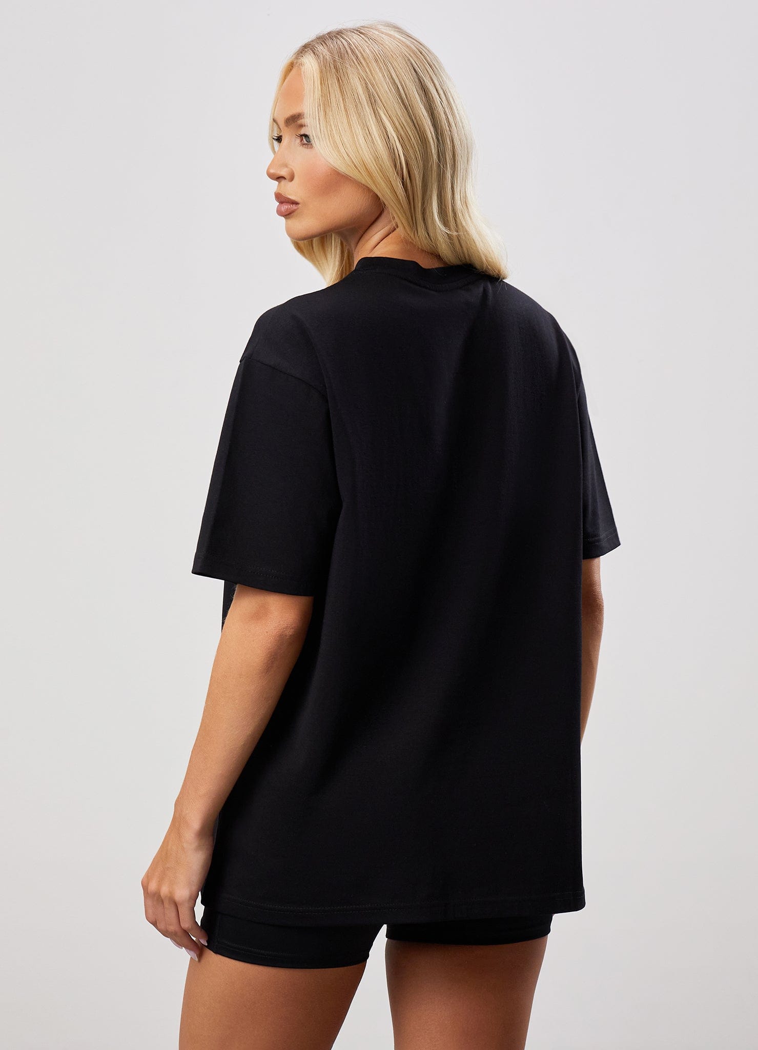 Gym King Boyfriend Tee - Black