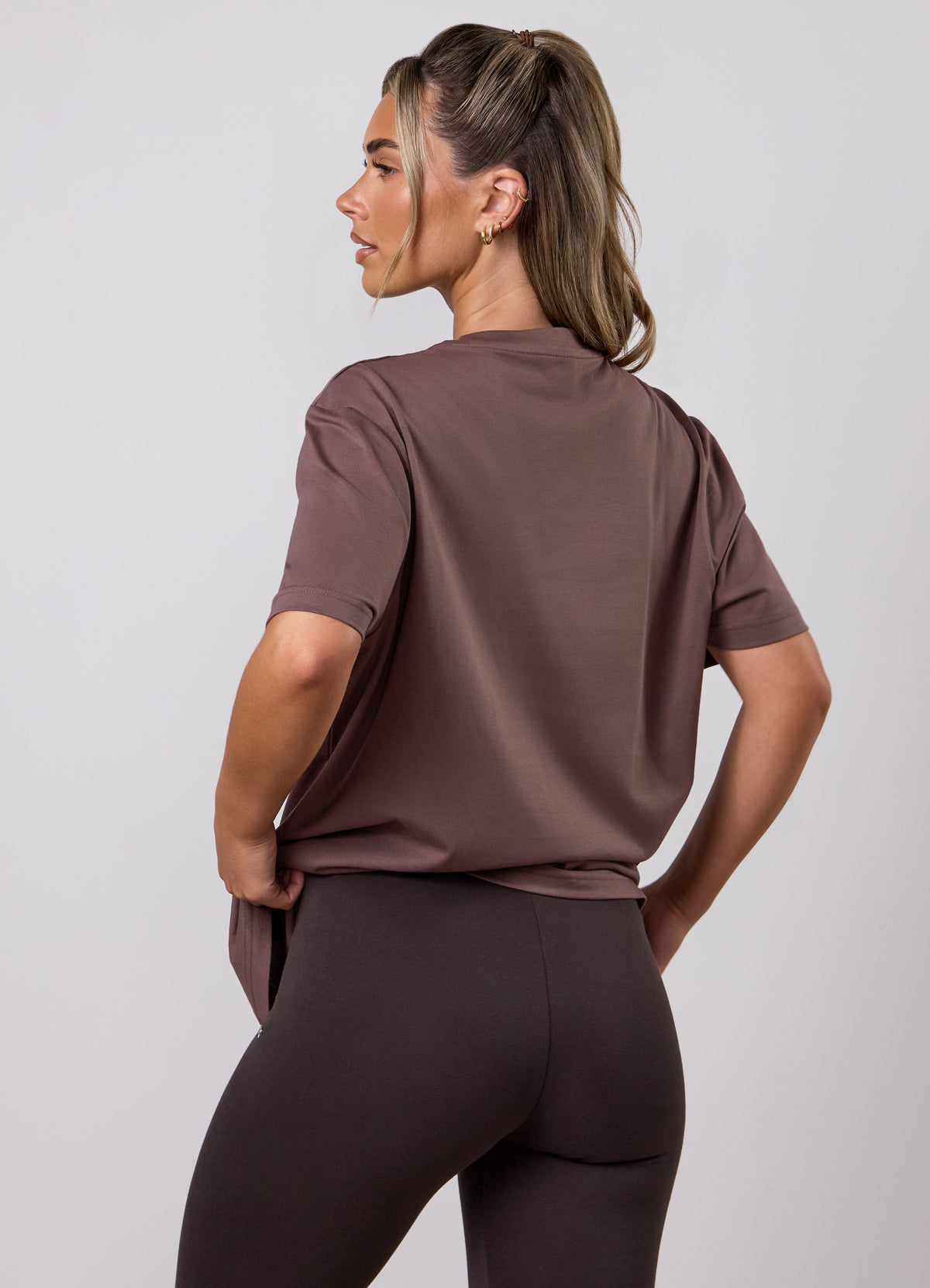 Gym King 365 Boyfriend T-Shirt - Pecan Brown