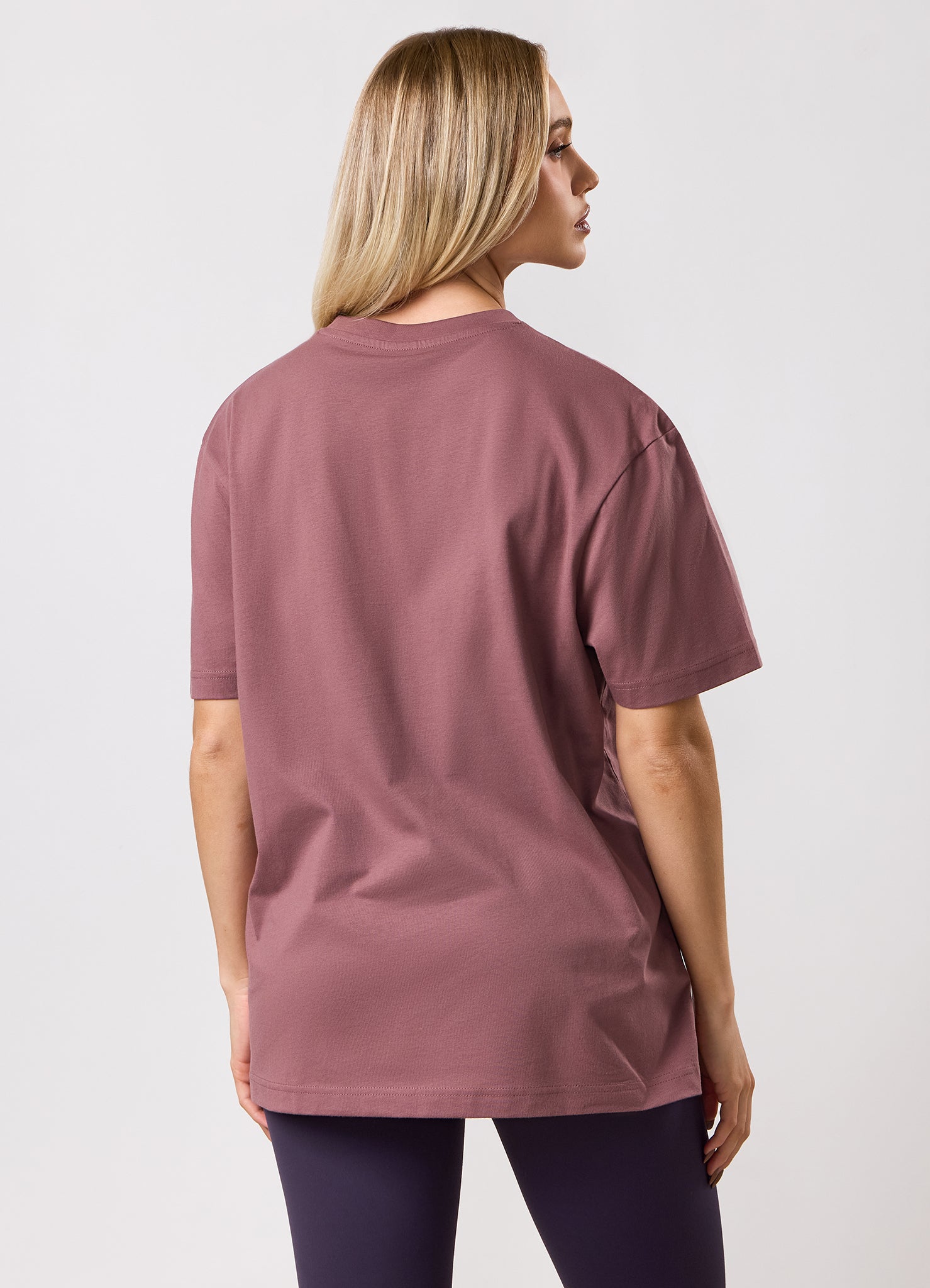 Gym King 365 Boyfriend Tee - Brown Plum