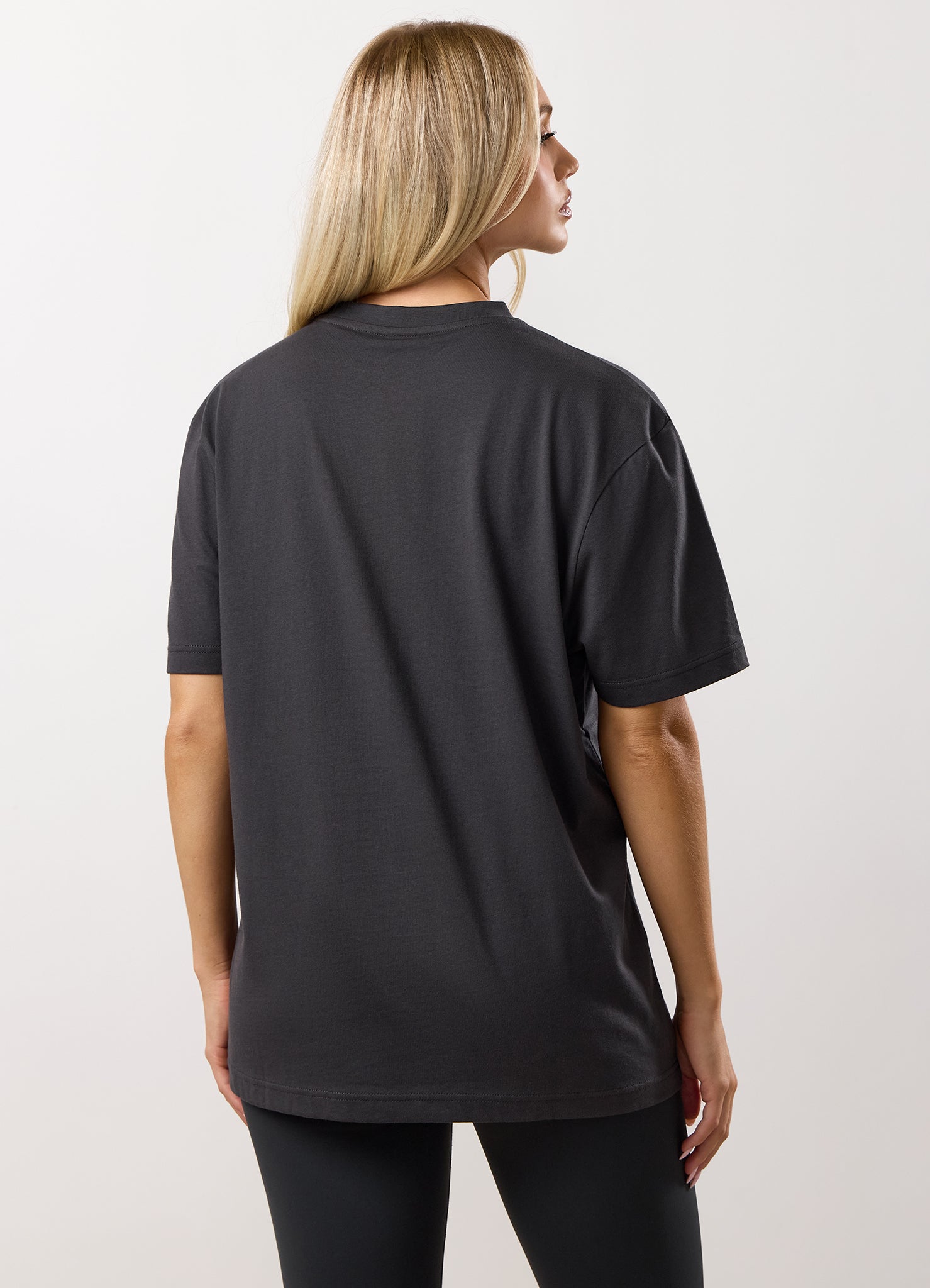 Gym King 365 Boyfriend Tee - Dark Pewter