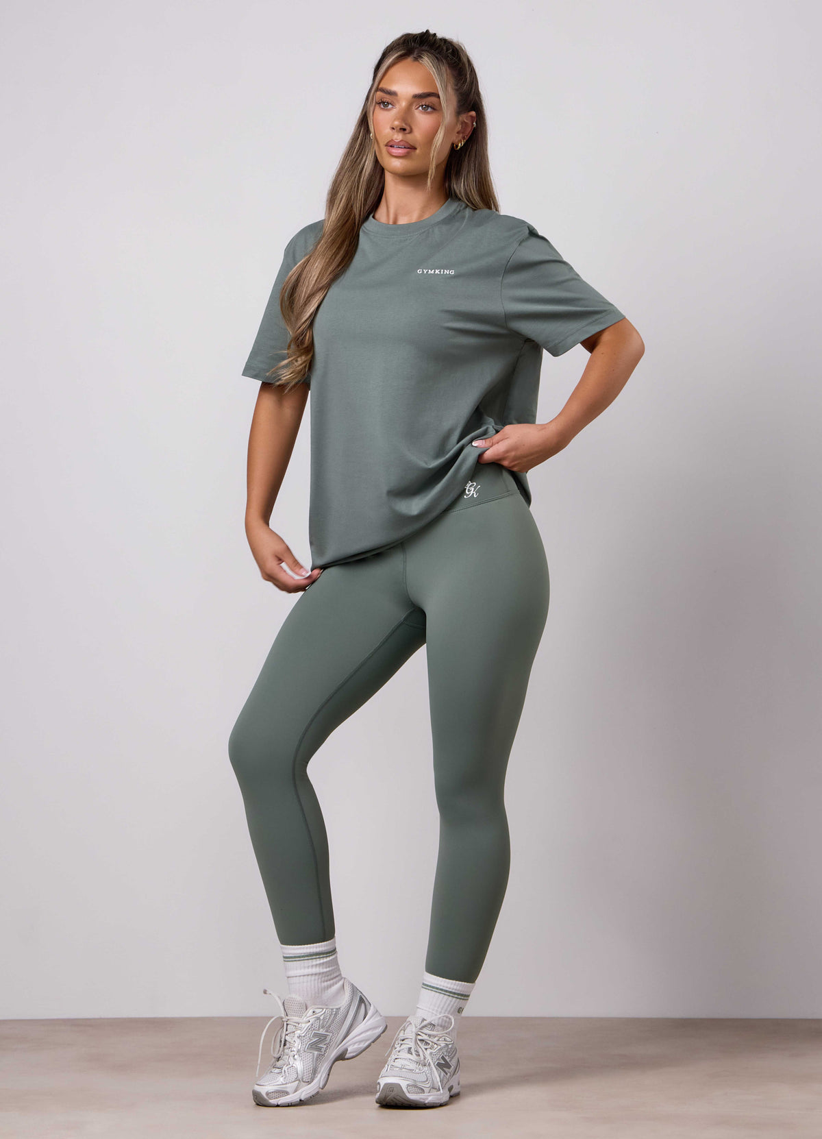 Gym King 365 Boyfriend T-Shirt - Fern