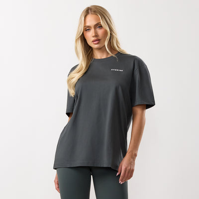 Gym King 365 Boyfriend Tee - Green Smoke