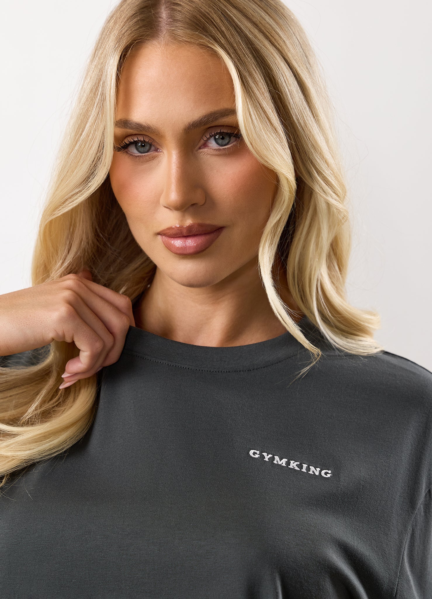 Gym King 365 Boyfriend Tee - Green Smoke
