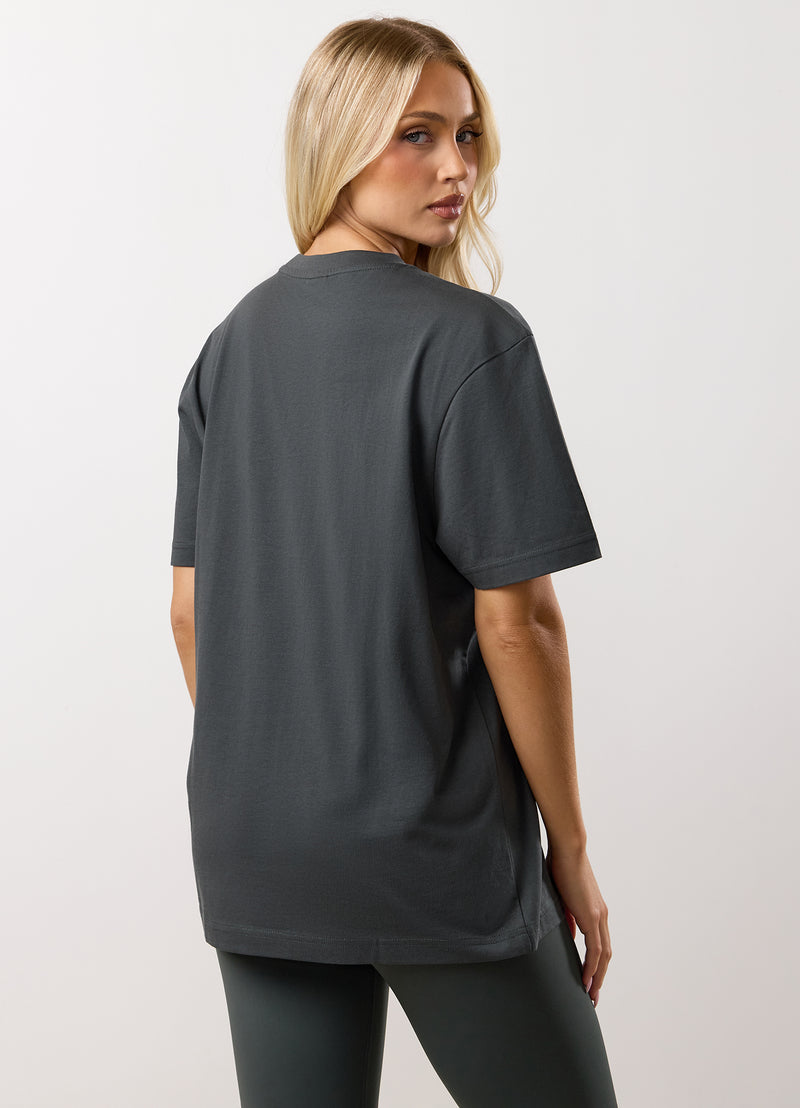 Gym King 365 Boyfriend Tee - Green Smoke