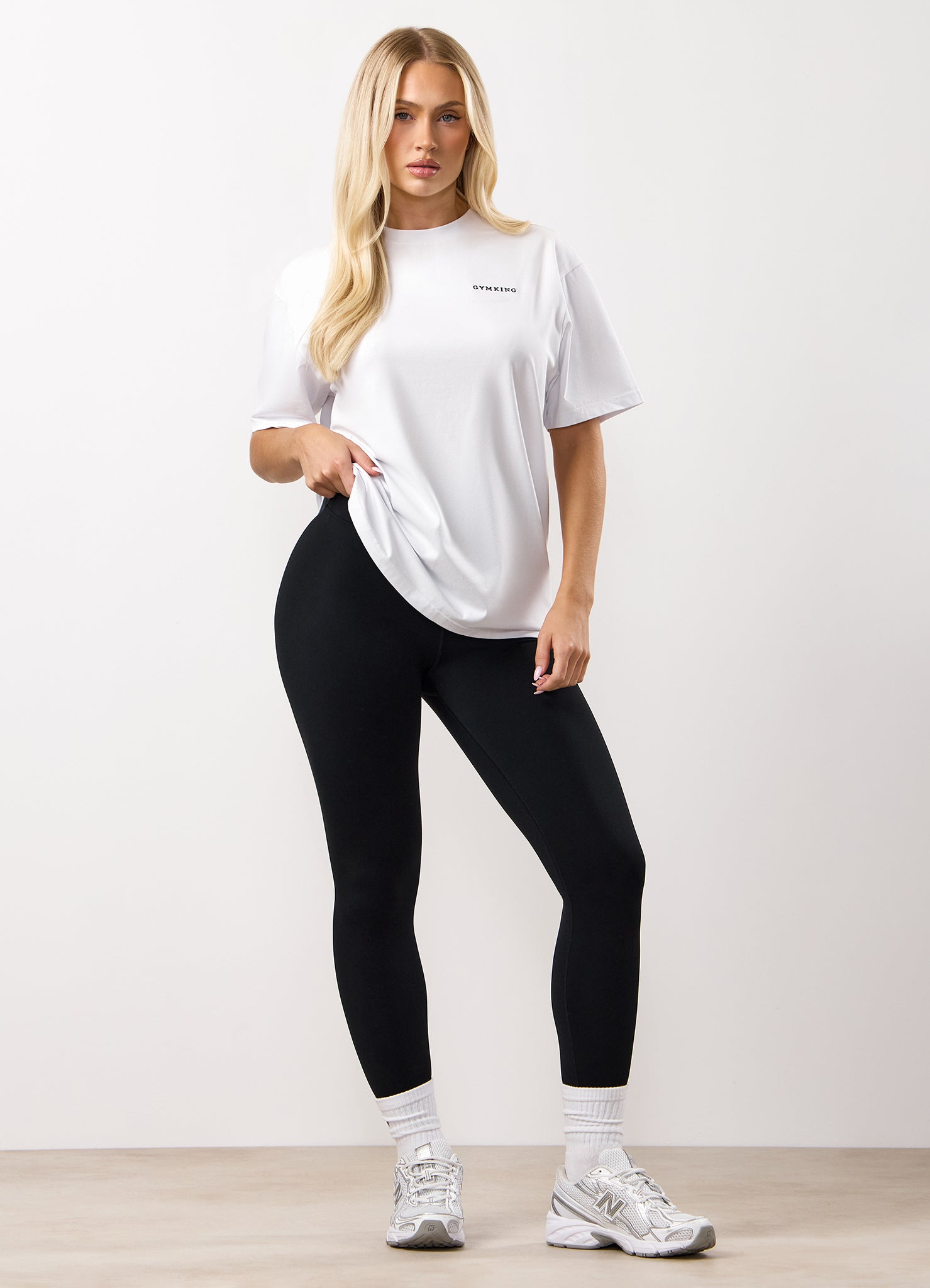 Gym King 365 Boyfriend Tee - White