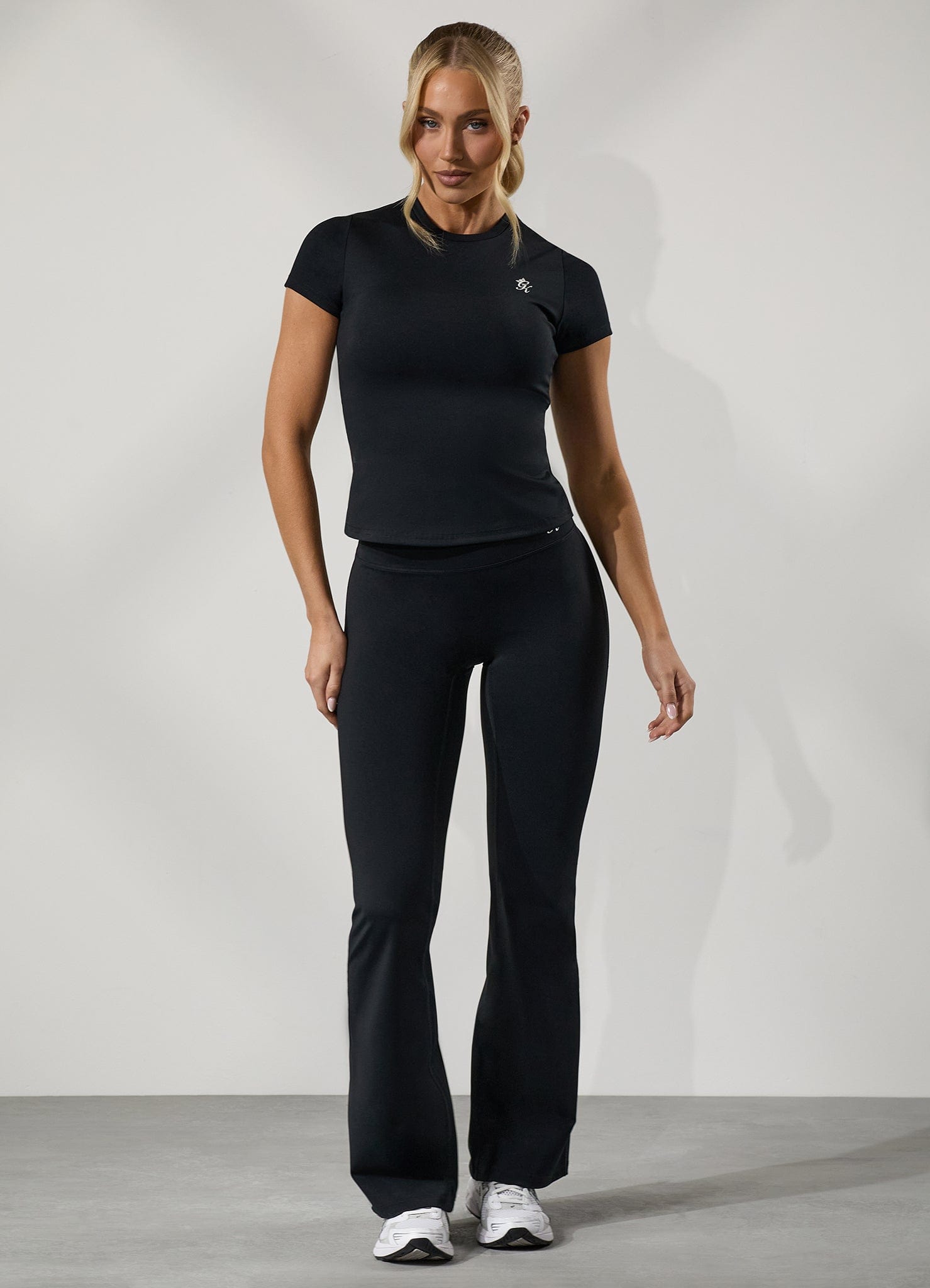 Wear Fancy Black Leggings Leggings Borg Gym Wear Fancy Sales