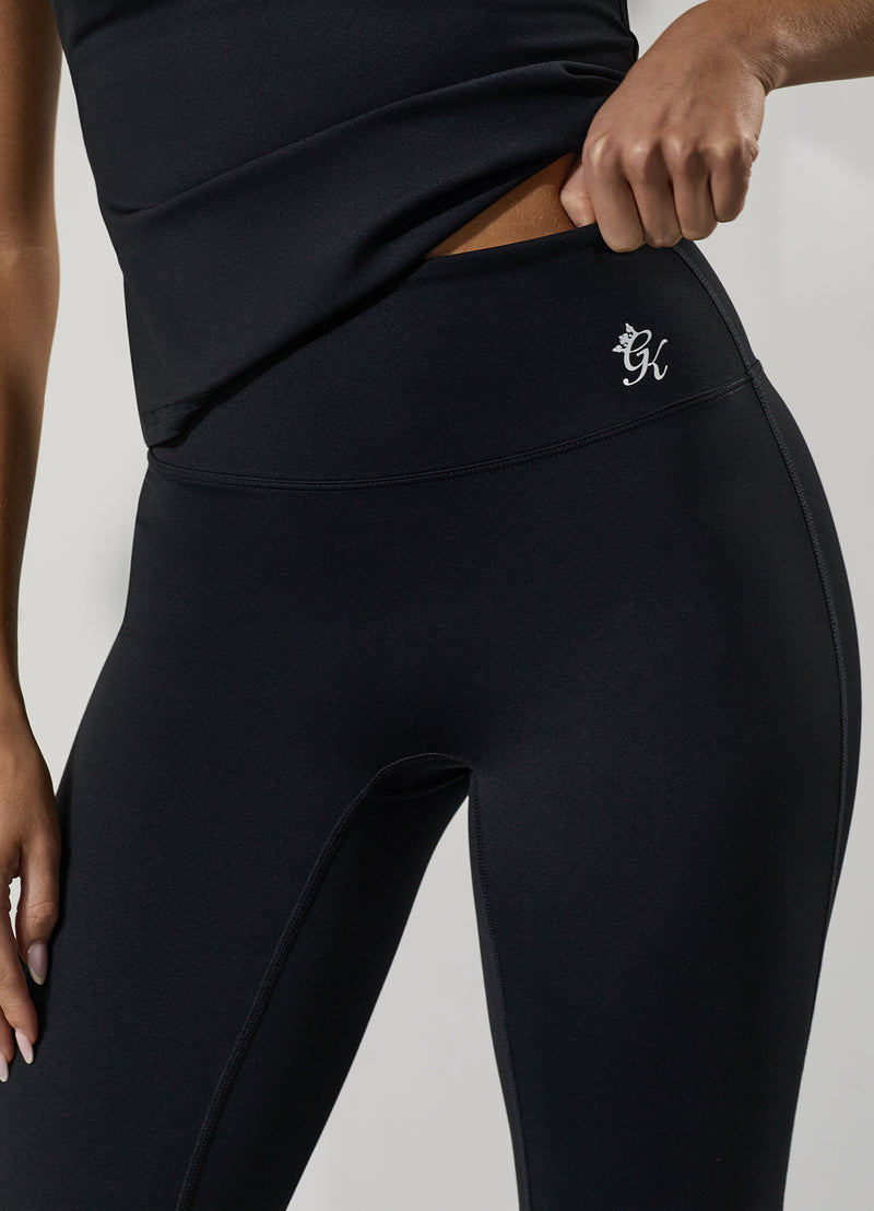 Gym King 365 Flared Yoga Legging - Black