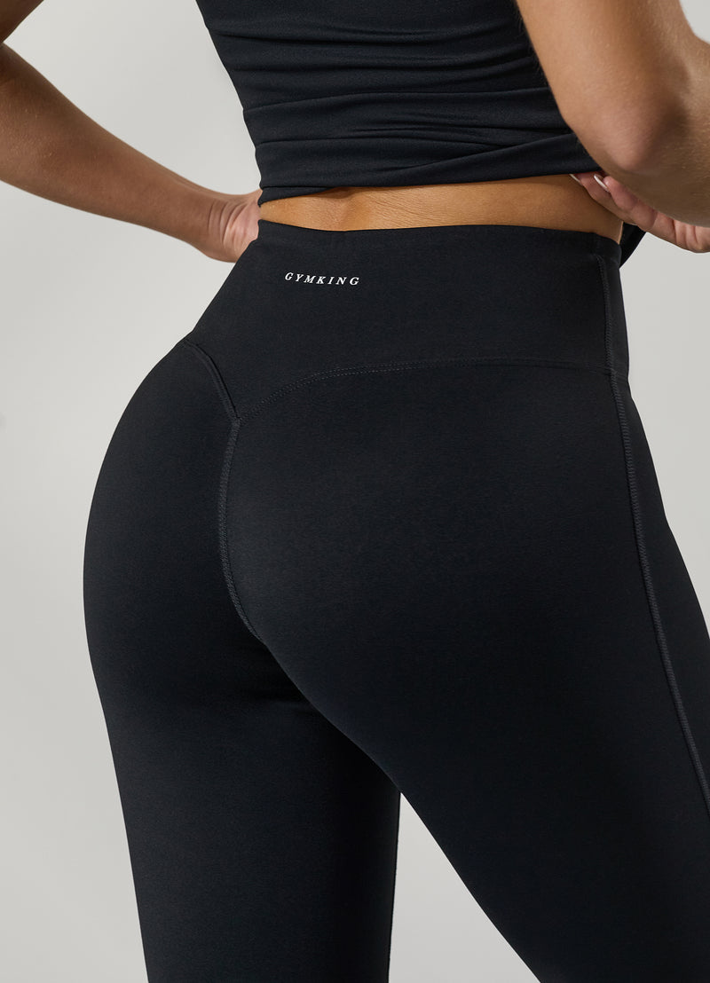 Gym King 365 Flared Yoga Legging - Black