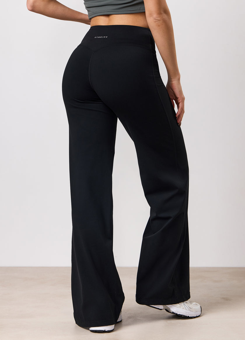 Gym King 365 Straight Leg Yoga Pant - Black