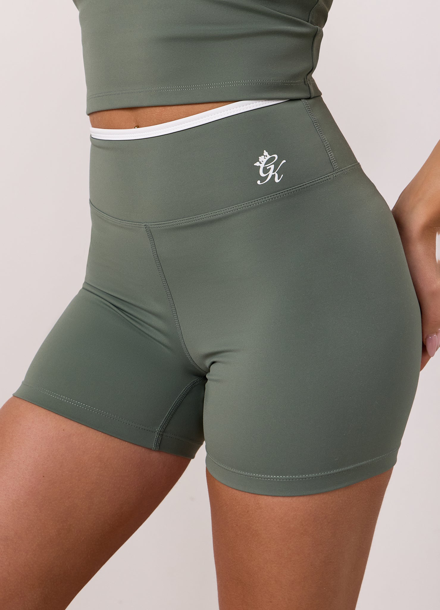 Gym King 365 Contrast 5" Short - Fern