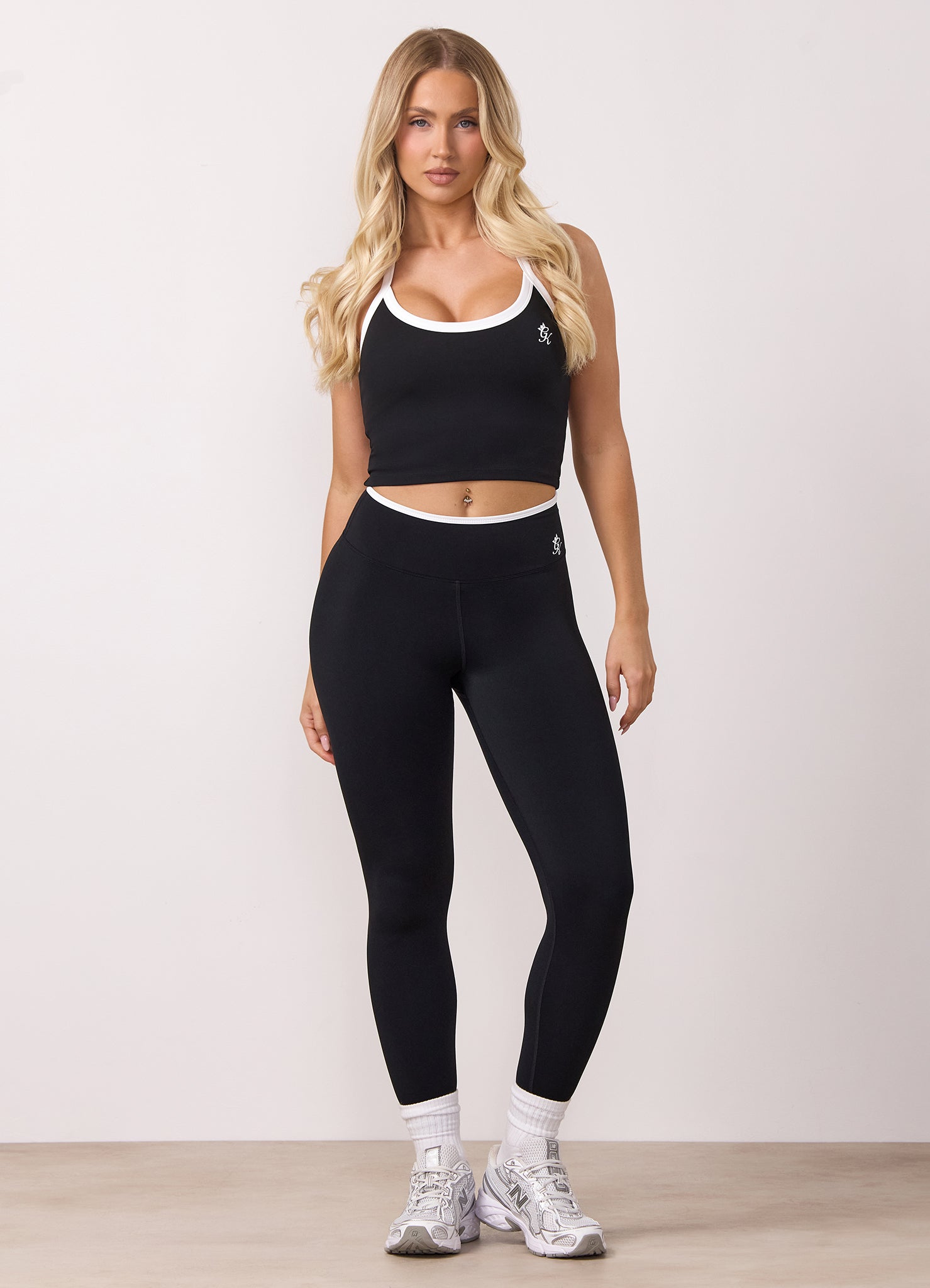 Gym King 365 Contrast Legging - Black