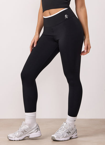 Gym King 365 Contrast Legging - Black