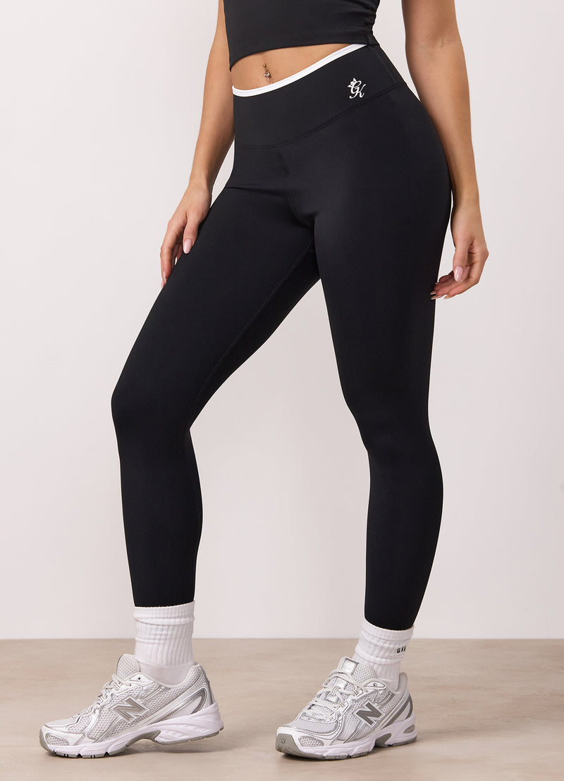 Gym King 365 Contrast Legging - Black