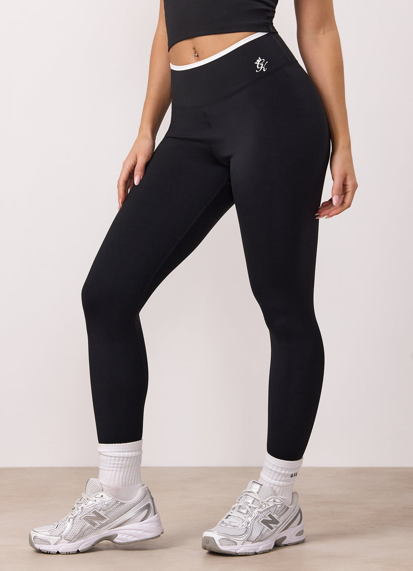 Gym King 365 Contrast Legging - Black