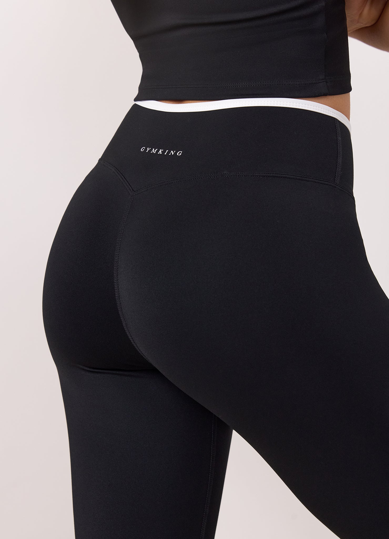 Gym King 365 Contrast Legging - Black