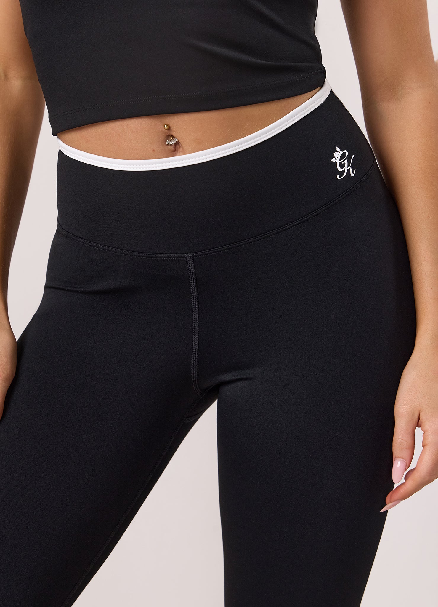 Gym King 365 Contrast Legging - Black