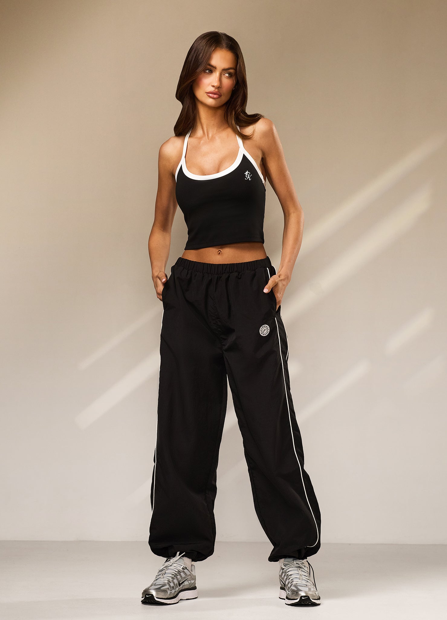 Gym King 365 Contrast Tank - Black