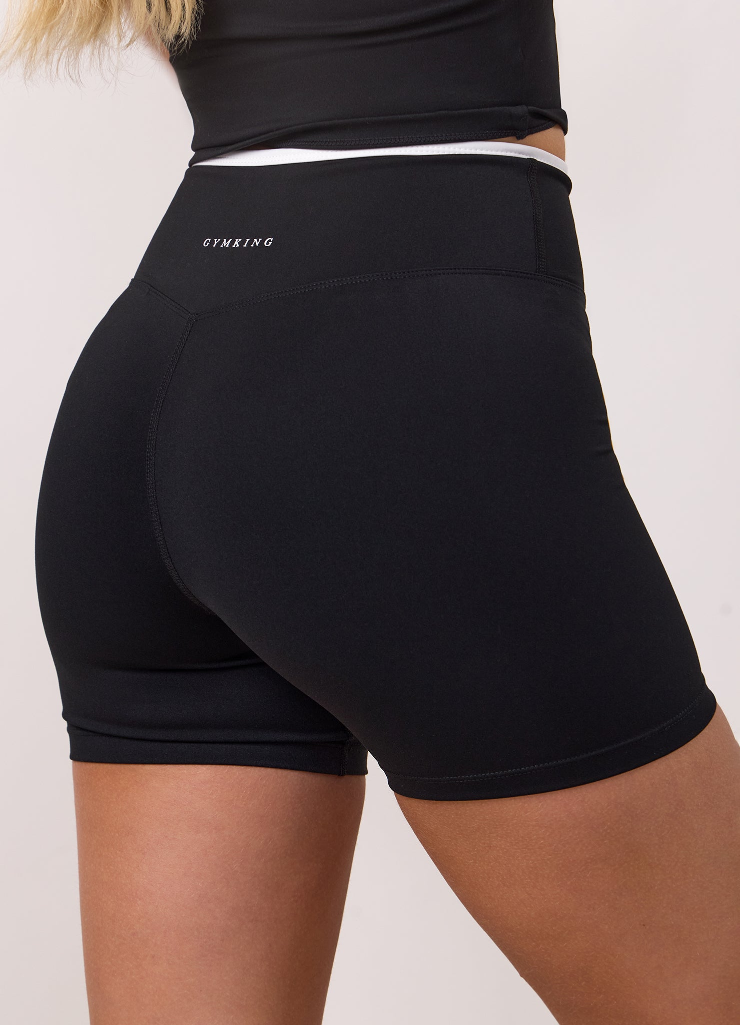 Gym King 365 Contrast 5" Short - Black