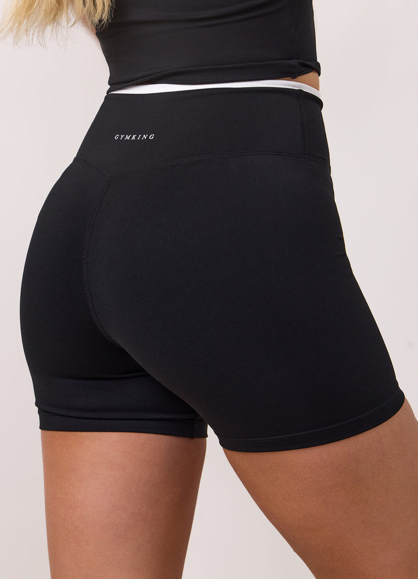 Gym King 365 Contrast 5" Short - Black