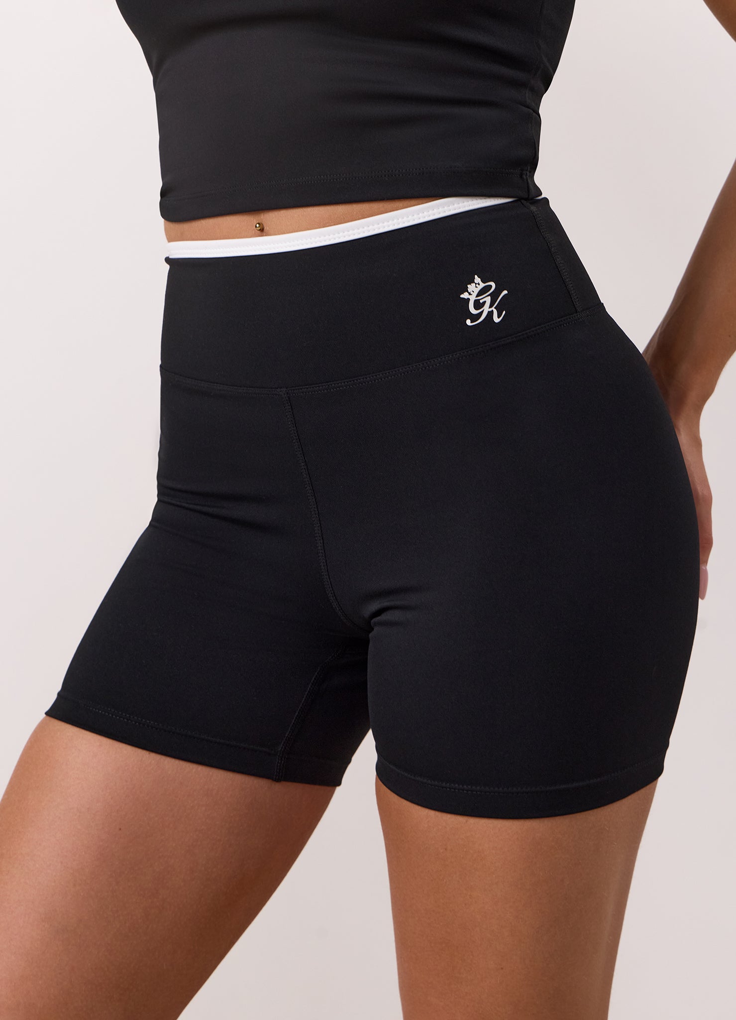 Gym King 365 Contrast 5" Short - Black