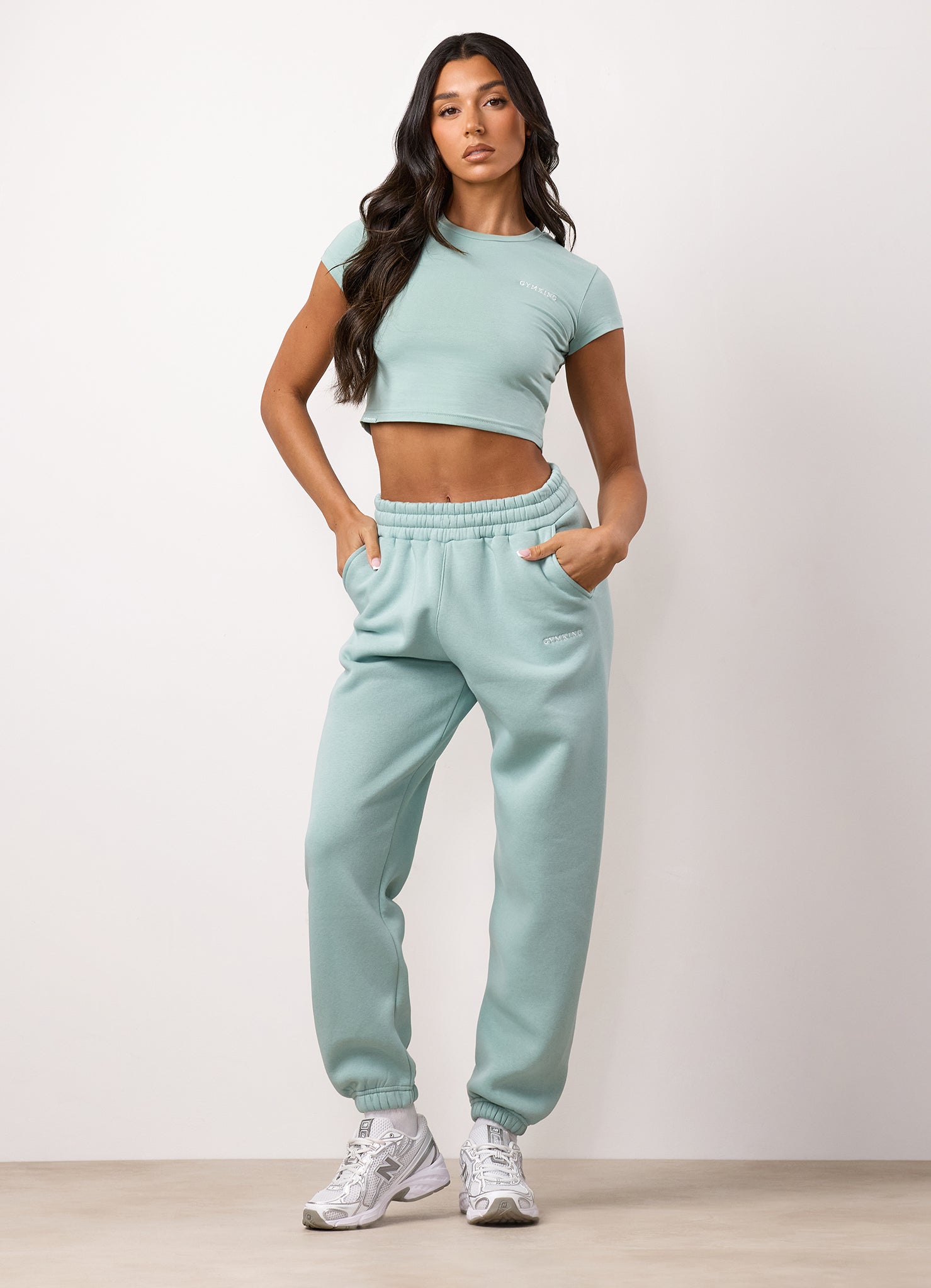 Gym King 365 Boyfriend Jogger - Green Mist