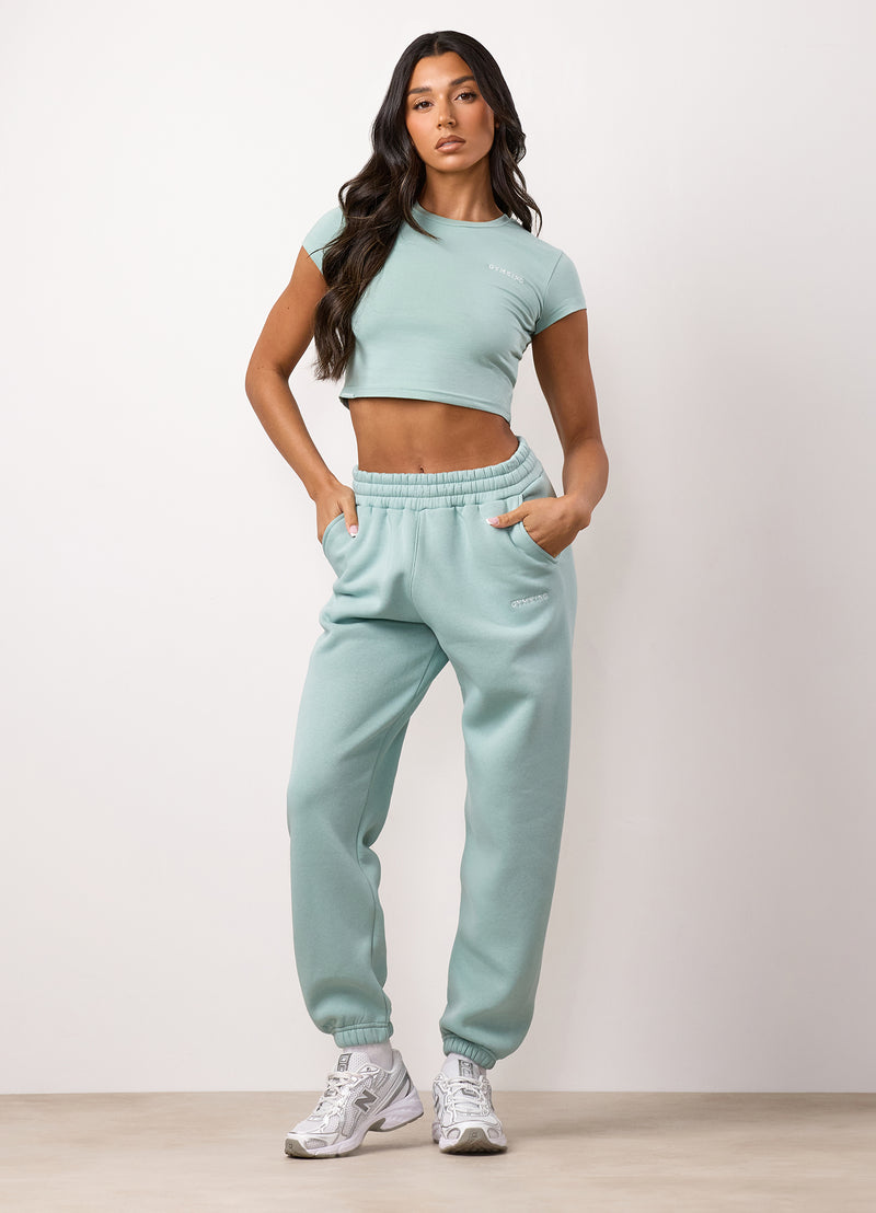 Gym King 365 Boyfriend Jogger - Green Mist