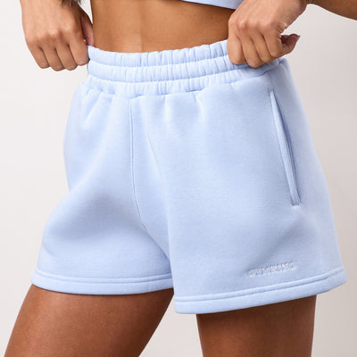 Gym King 365 Fleece Short - Hydrangea Blue