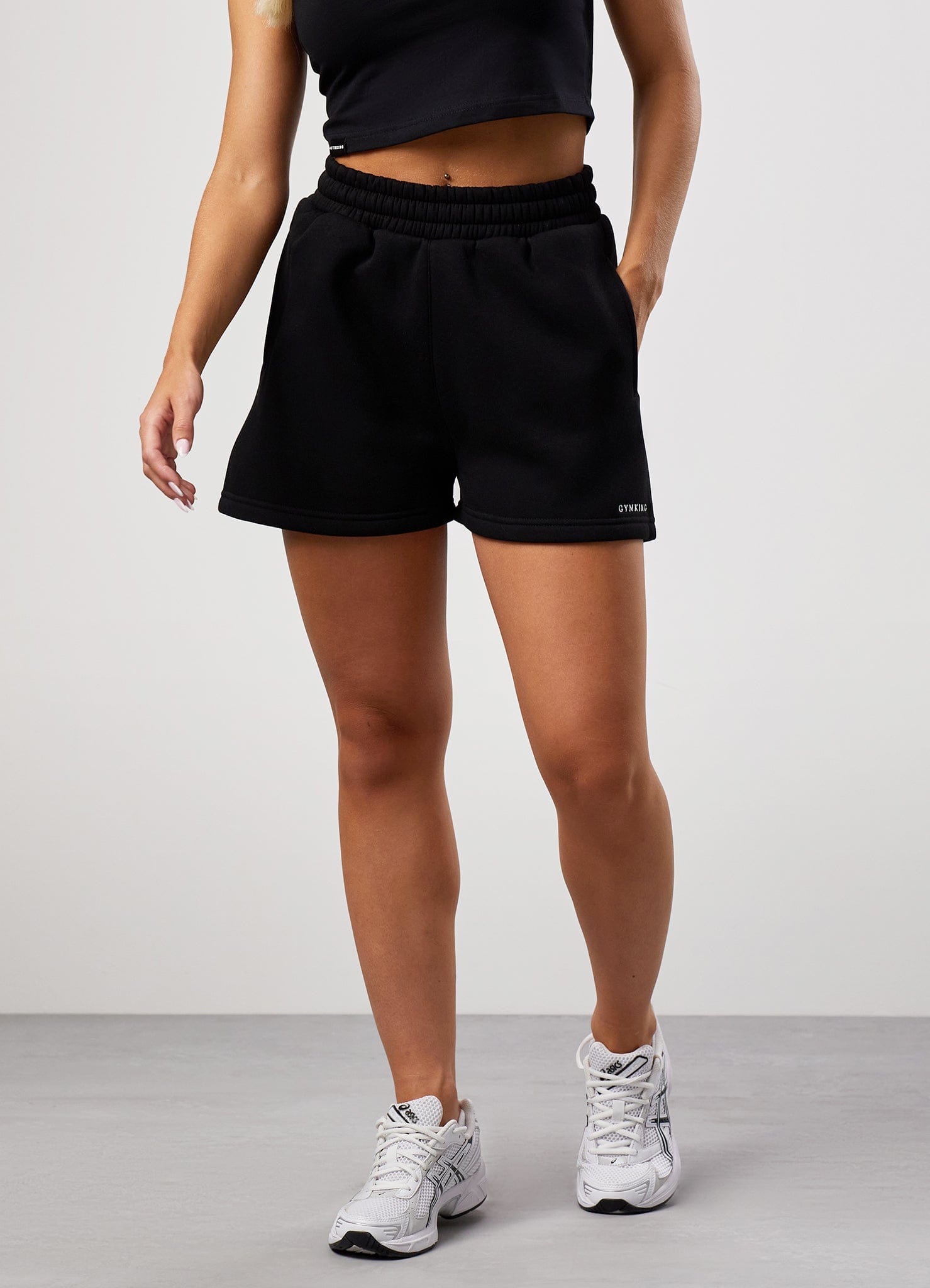 Gym King 365 Fleece Short - Black