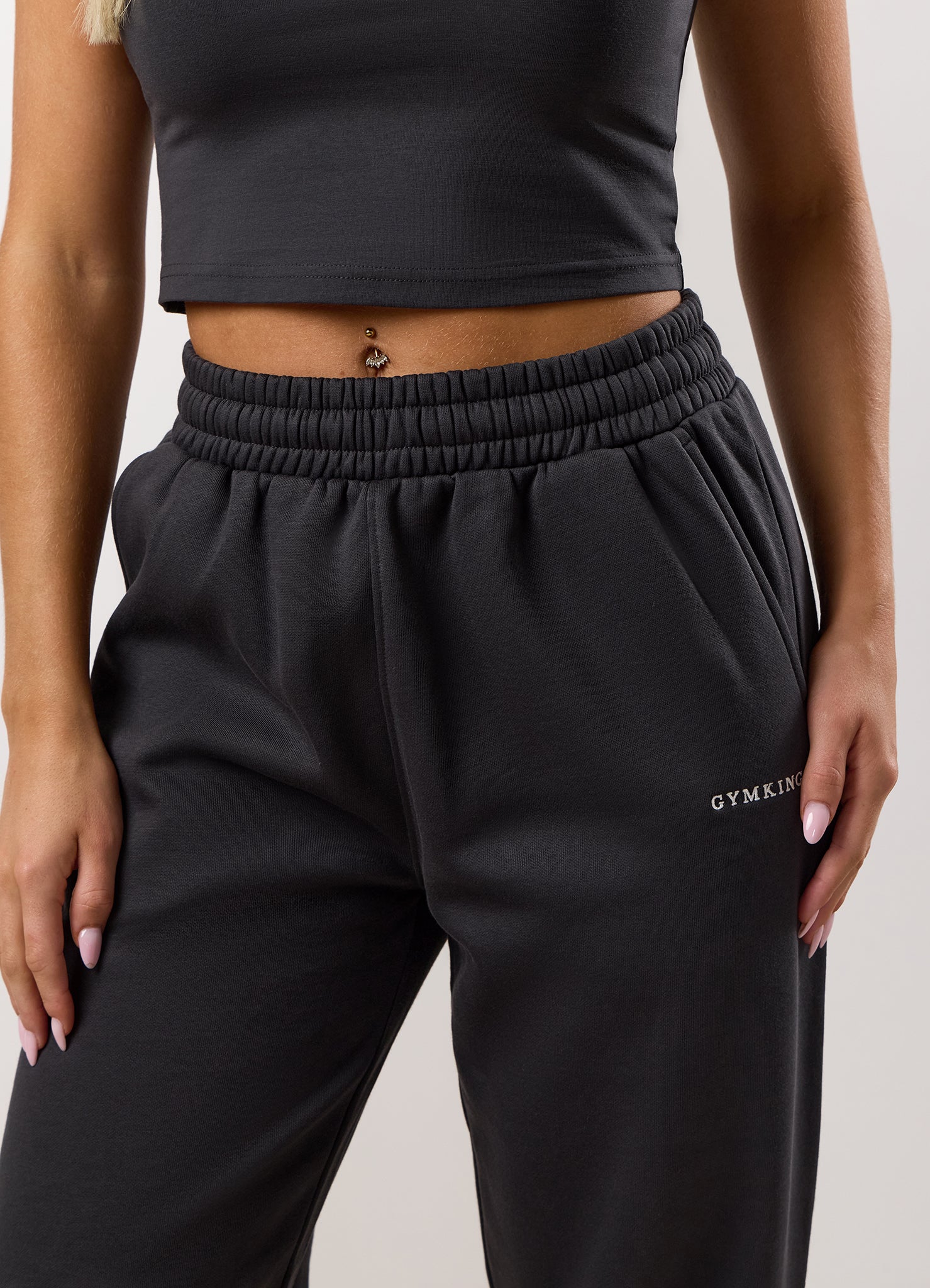 Gym King 365 Boyfriend Jogger - Dark Pewter