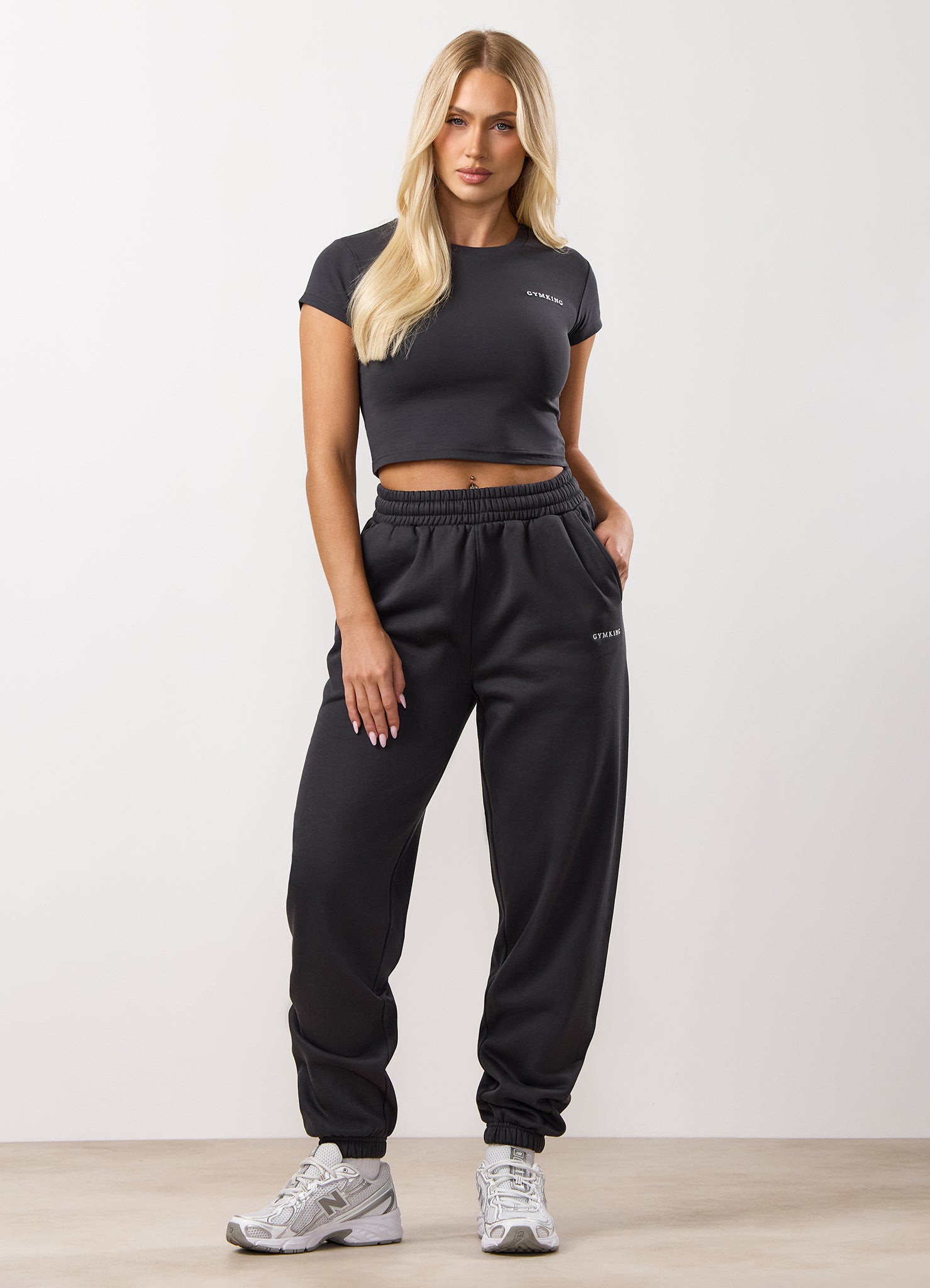 Gym King 365 Boyfriend Jogger - Dark Pewter