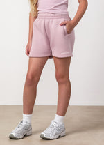 Gym King Junior 365 Fleece Short - Muted Mauve thumbnail